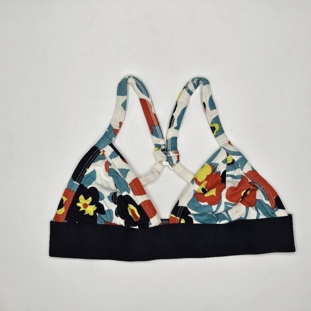 NWOT Out From Under flower print Bralette size xs